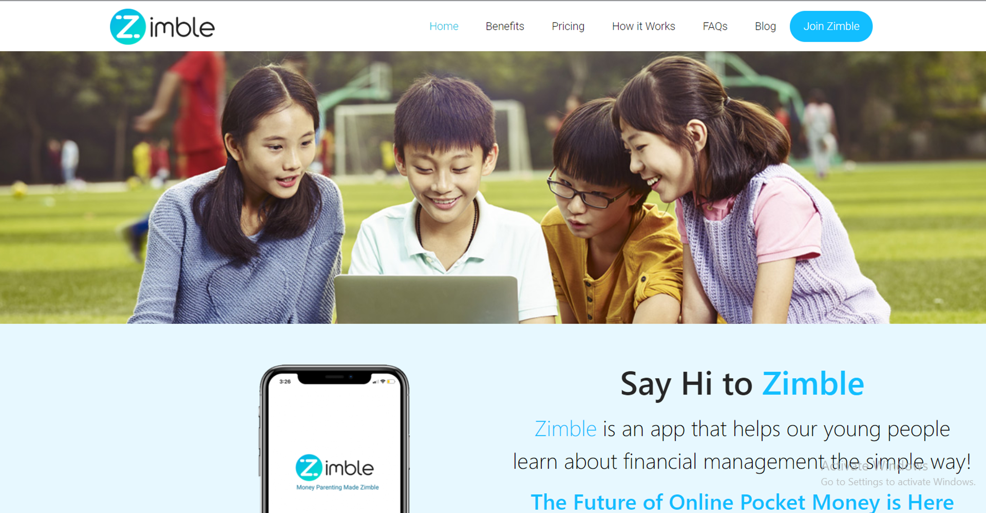 Zimble Home Page