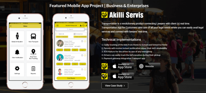 Top Mobile App Development Company Transportation App