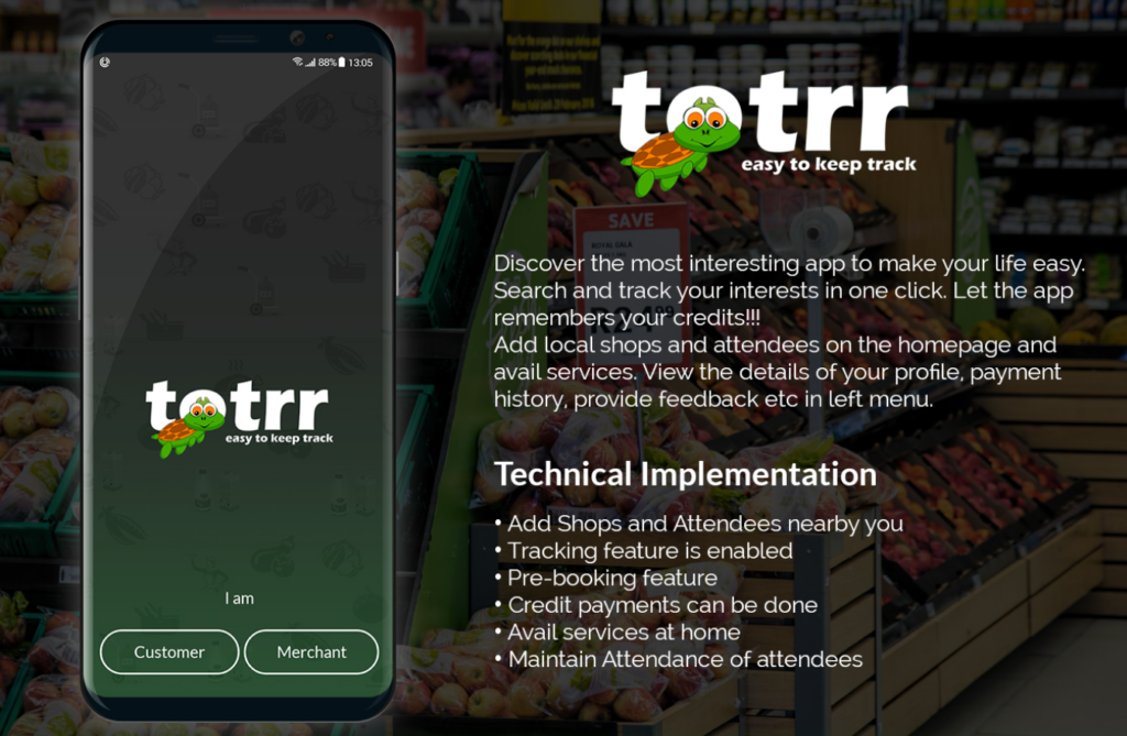 Tottr Developed by Top Mobile App Development Company in India USA Mobulous