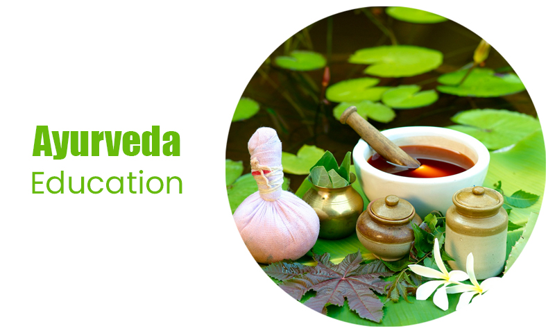 Ayurveda education ecommerce store