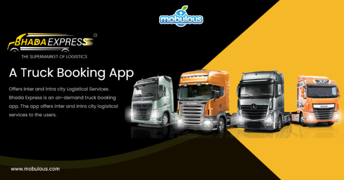 BhadaExpress Driver Partner- A Truck Booking App Offers Inter- and Intra-city Logistical Services
