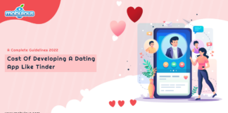 Cost Of Developing Dating App Like Tinder