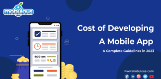 Cost of Developing A Mobile App