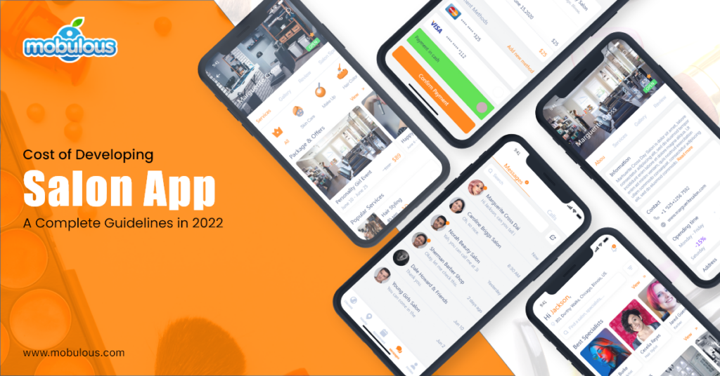 Salon App Development Cost