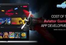 Cost of the Aviator Gaming App Development