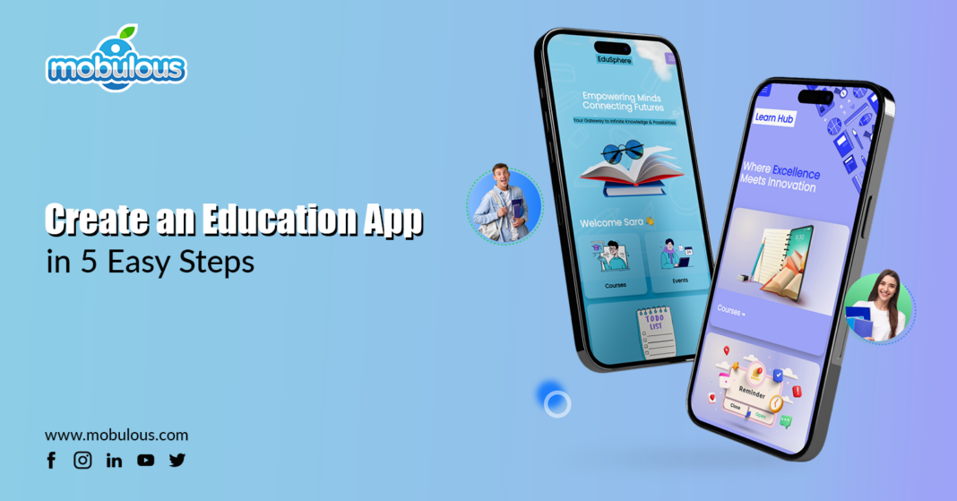 Create An Education app