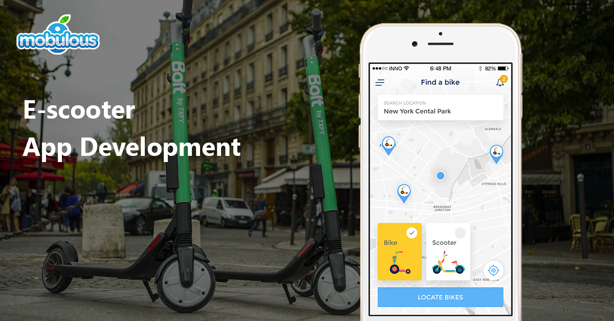 E-scooter-app-development