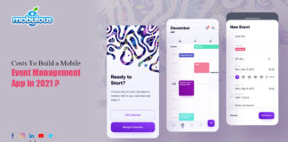 Cost of Event management Mobile App Development