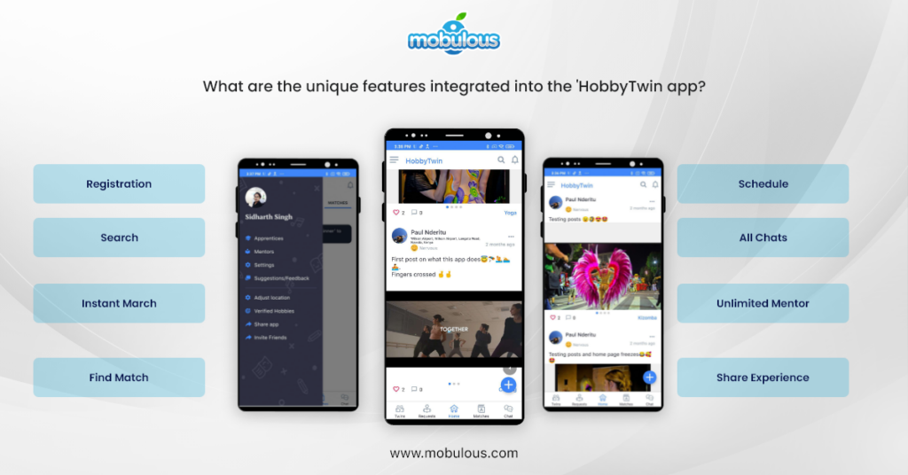 HobbyTwin App Features
