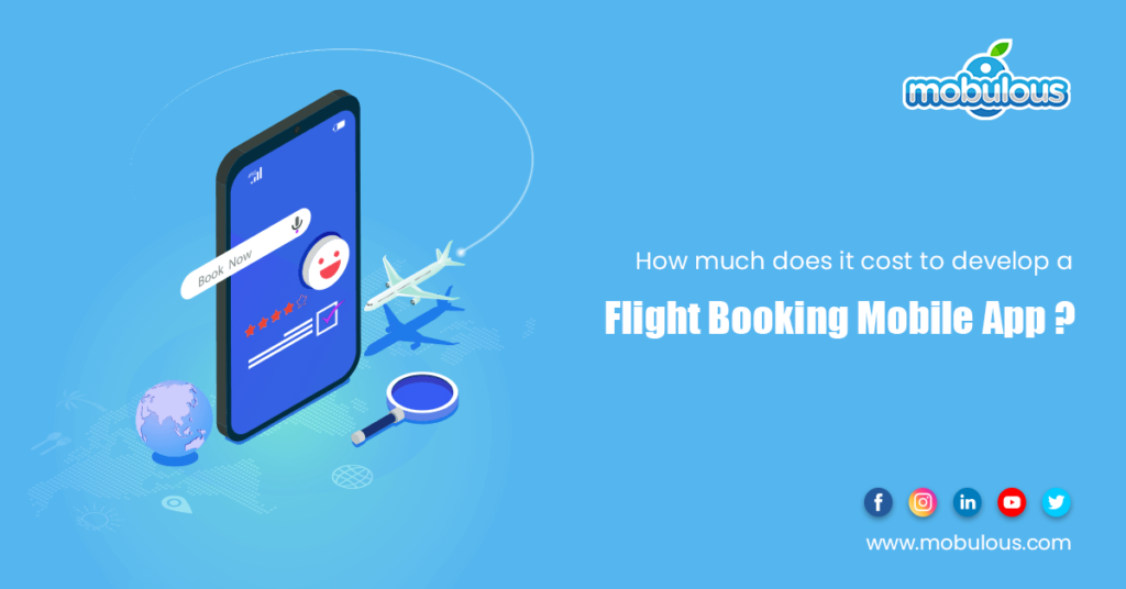 Cost develop flight booking app