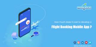 Cost develop flight booking app