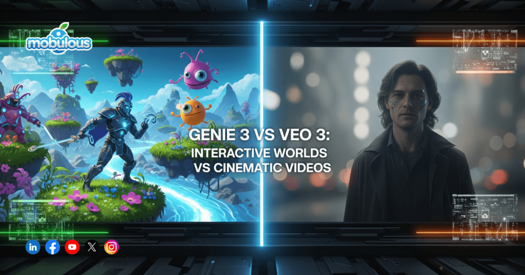 Genie 3 vs Veo 3