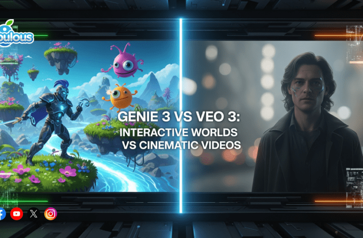 Genie 3 vs Veo 3: Interactive Worlds vs Cinematic Videos Genie 3 vs Veo 3