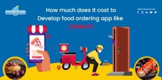 Cost to Develop Food App-Like-ZOMATO