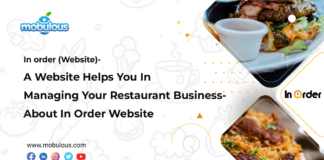 In order - A Website Helps You In Managing Your Restaurant Business