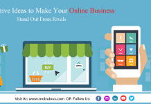 online business stand