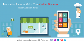 online business stand