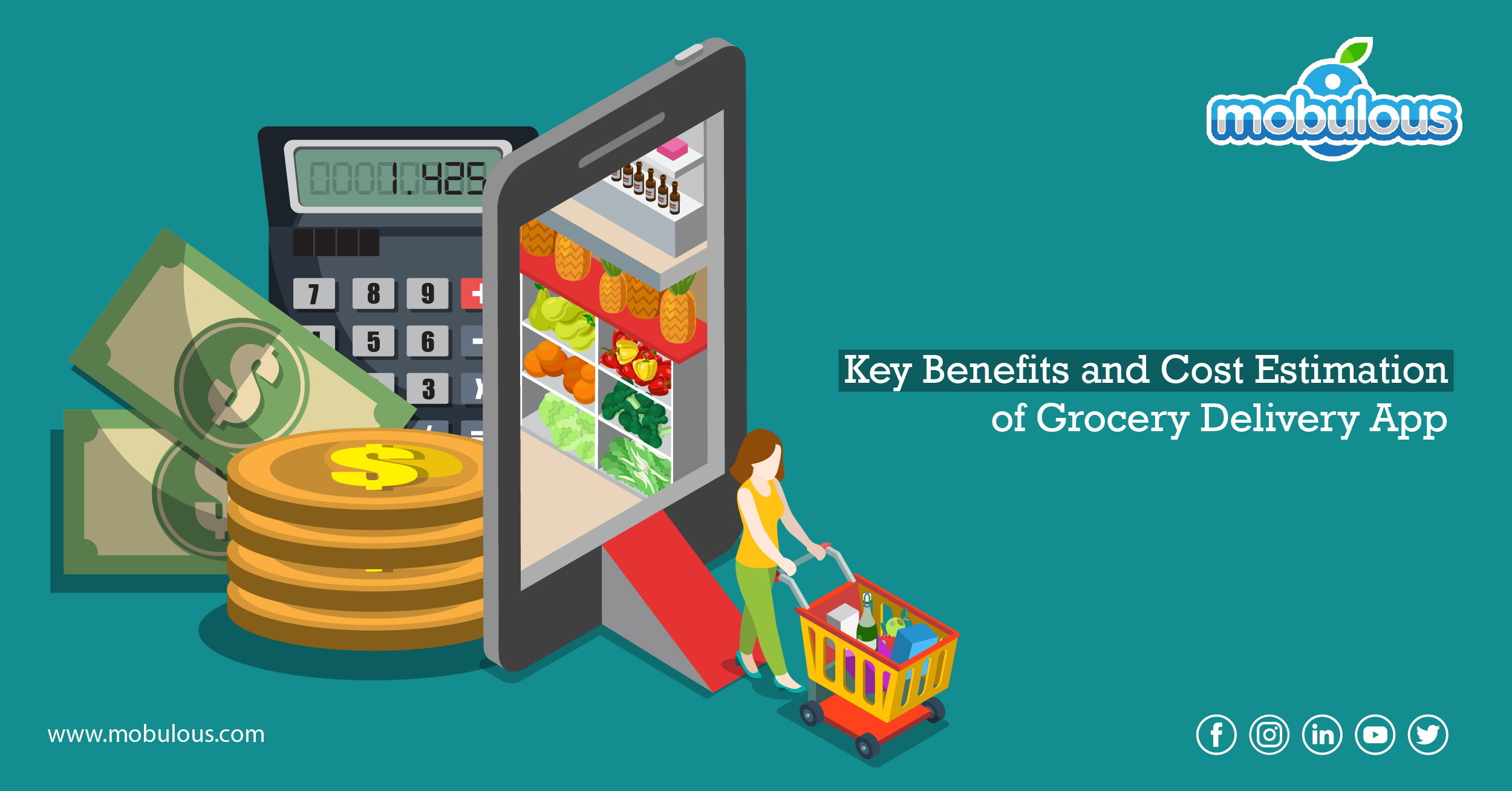 Key Benefits and Cost Estimation of Grocery Delivery App