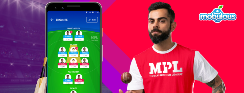 MPL cricket fantasy app