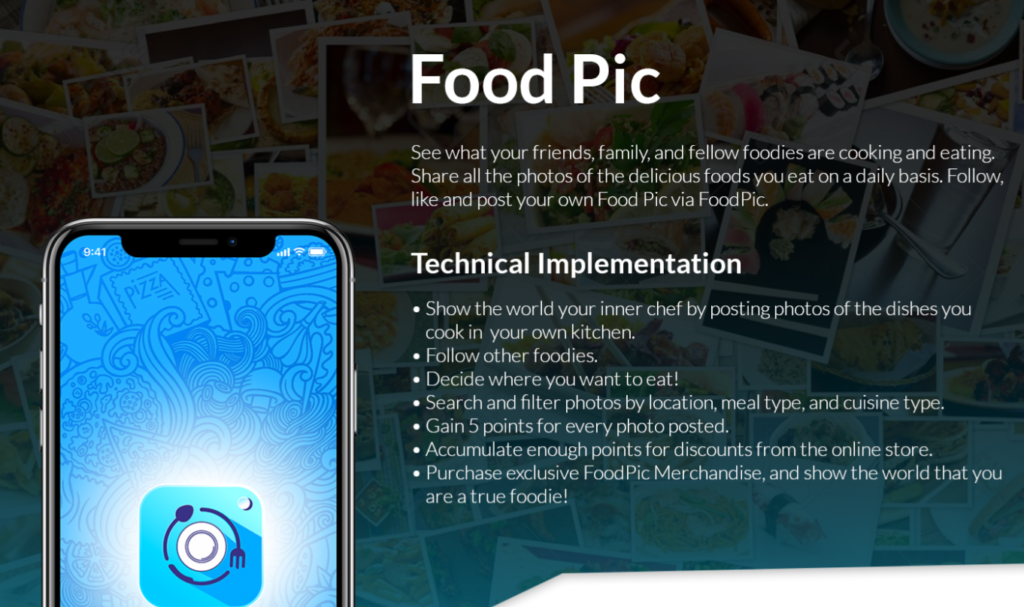 Mobile App Development USA FoodPic Banner