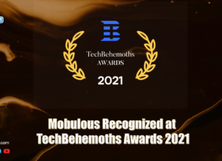 Mobulous Recognized at TechBehemoths Awards 2021