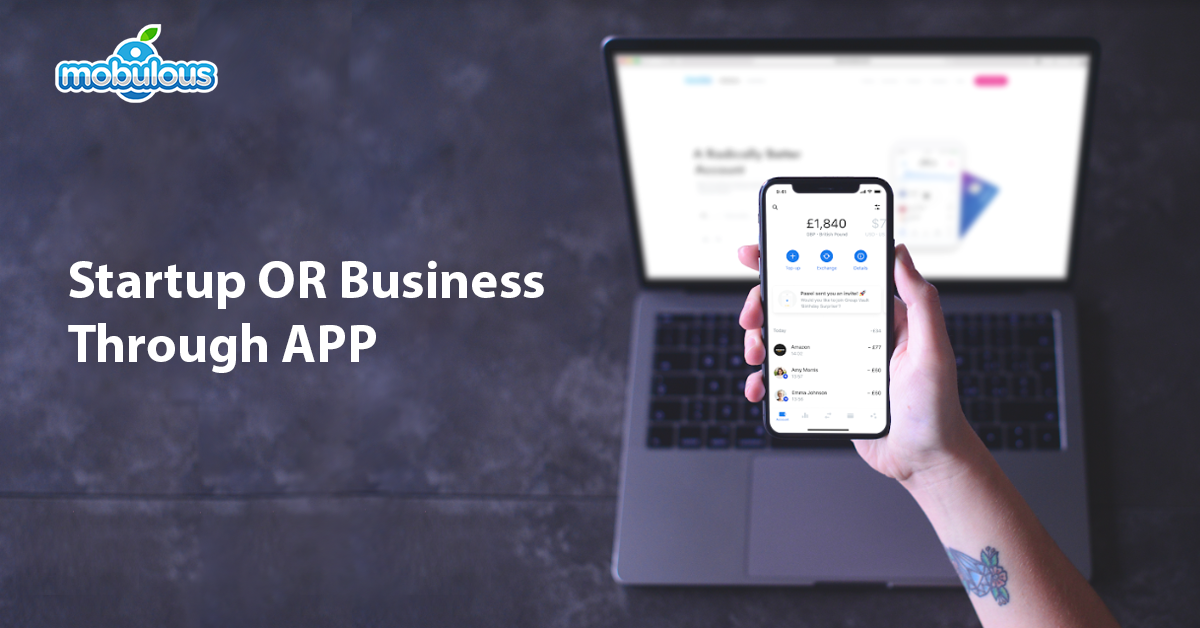 Startup-or-business-through-app