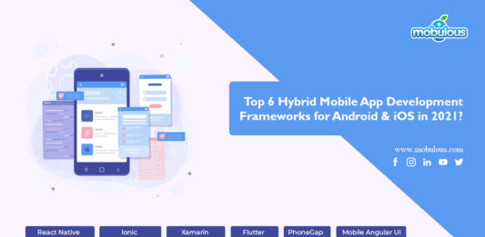 Top Hybrid Mobile App Development framework