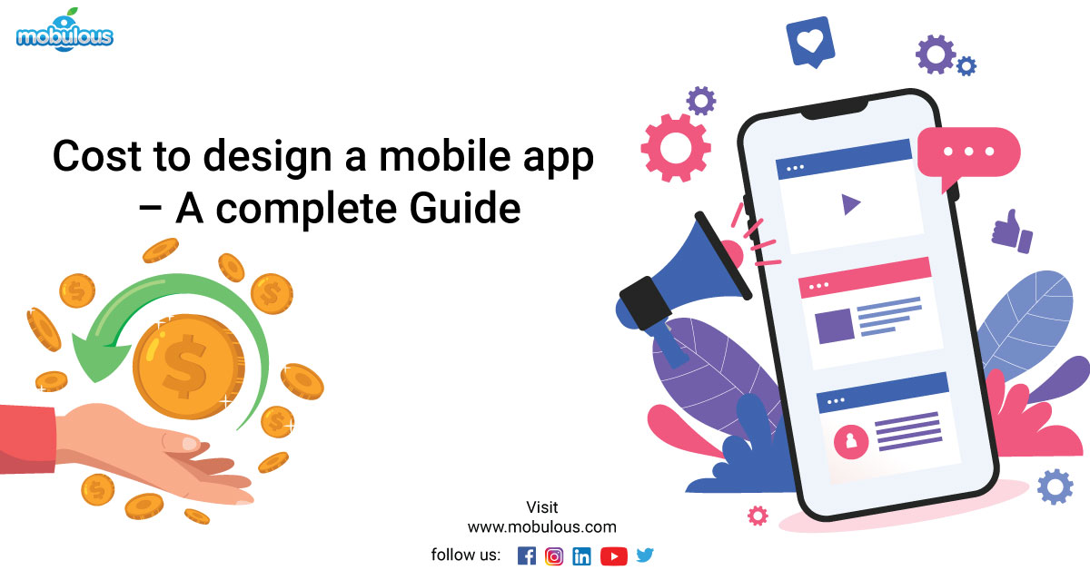 Cost to design a mobile app