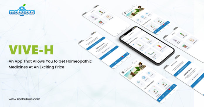 Vive h - homeopathic application for android