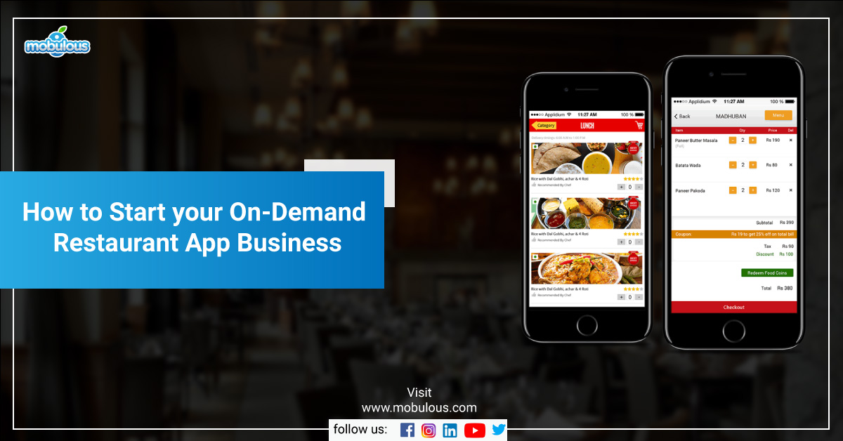 On-Demand Restaurant App