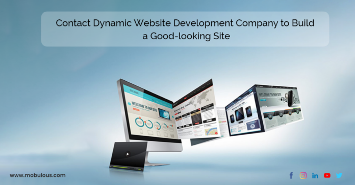 Contact Dynamic Website Development Company to Build a Good-looking Site