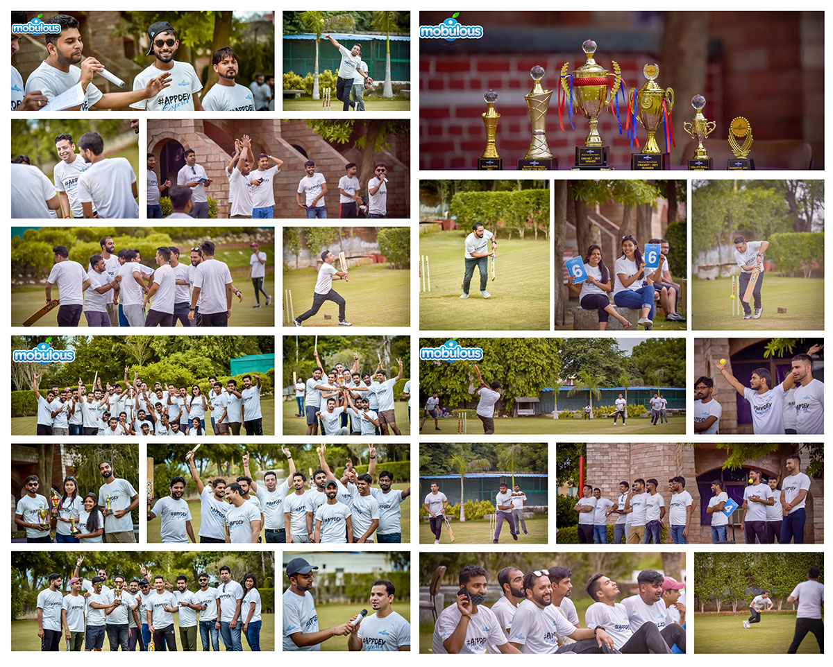 Anniversary cricket tournament match